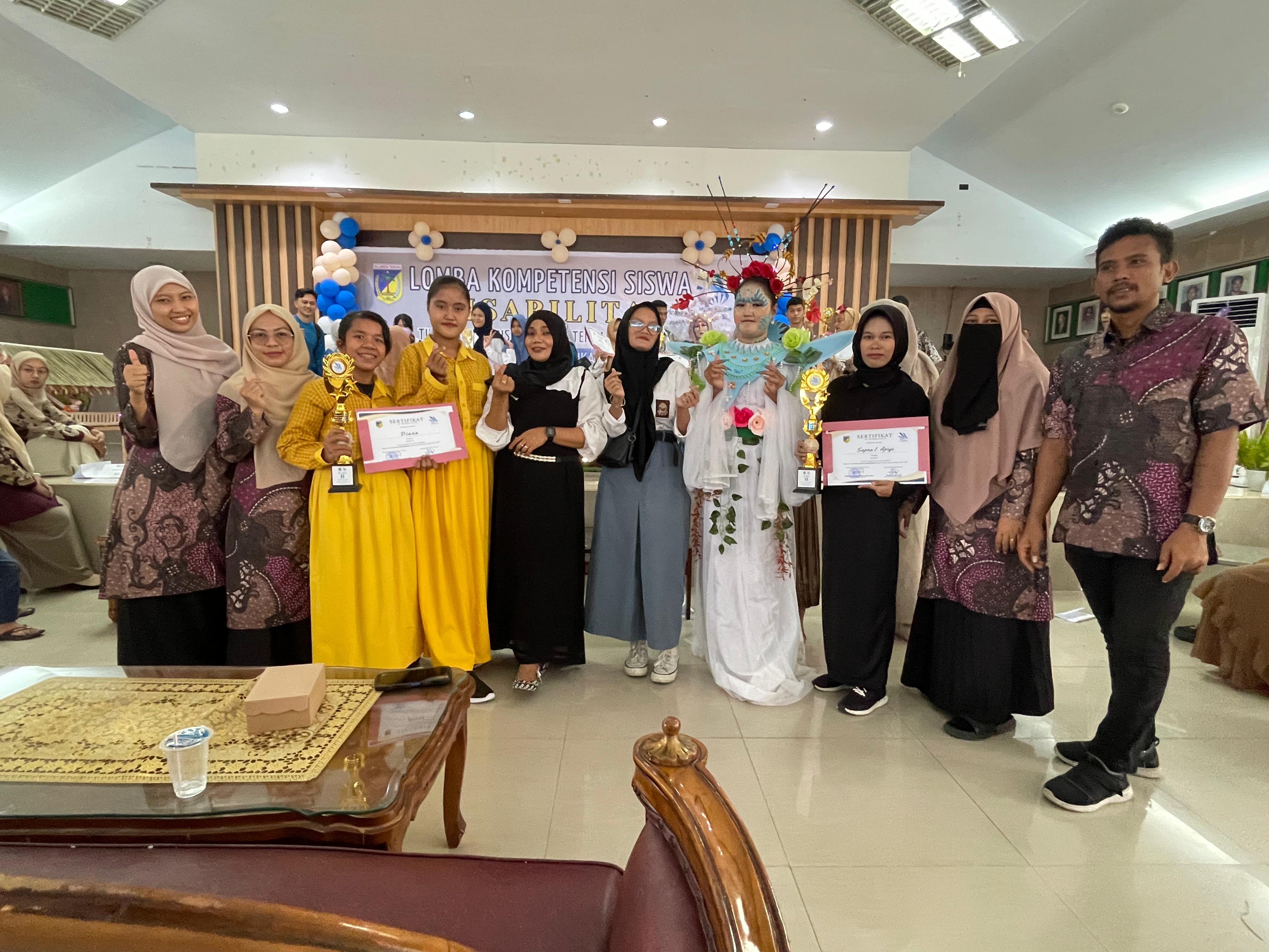 SLB Negeri  Salakan Mengikuti Pelaksanaan Kegiatan LKS Disabilitas Tingkat Provinsi